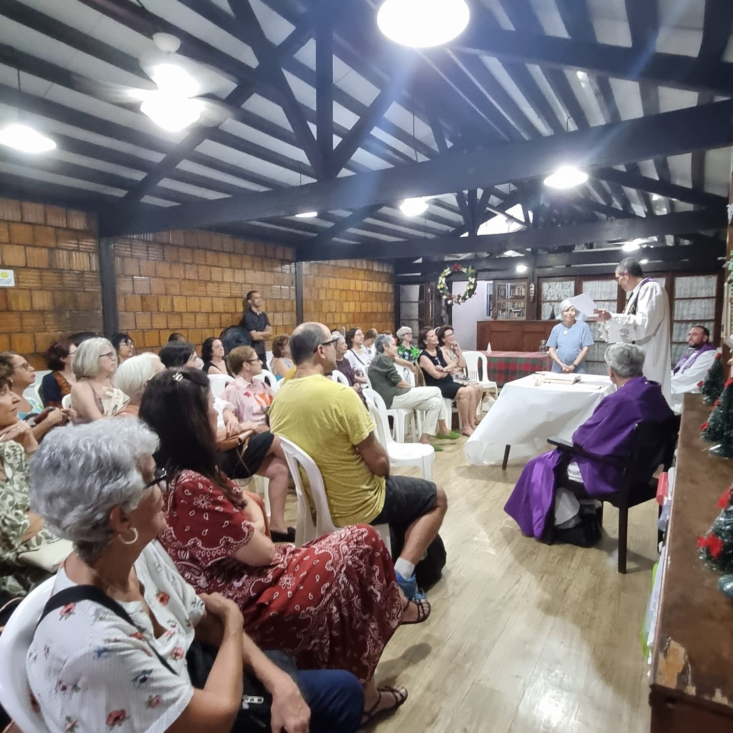 Encontro institucional da CELPI reunindo voluntários e amigos da instituição
